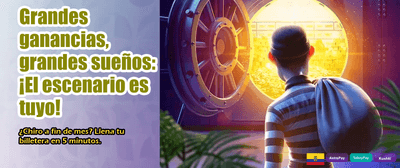 Únete y empieza a ganar